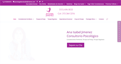 Desktop Screenshot of anaisabeljimenez.com